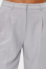 Olive Green High-Waist Tailored Pants – AtikaStyle