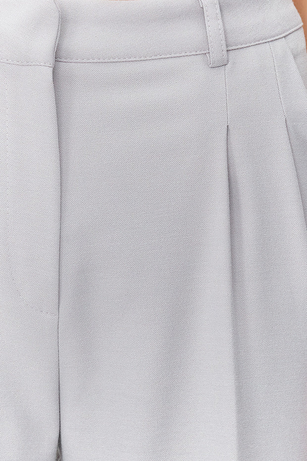 Olive Green High-Waist Tailored Pants – AtikaStyle