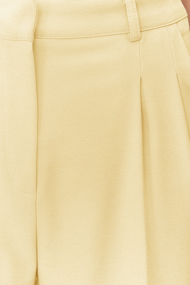 Olive Green High-Waist Tailored Pants – AtikaStyle