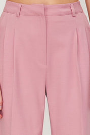 Olive Green High-Waist Tailored Pants – AtikaStyle