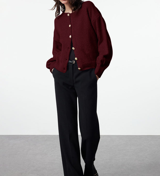 Pastel Yellow Button-Up Cardigan – AtikaStyle