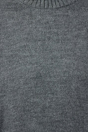 Anthracite Soft Knit Oversized Sweater | Relaxed Cozy Essential | AtikaStyle