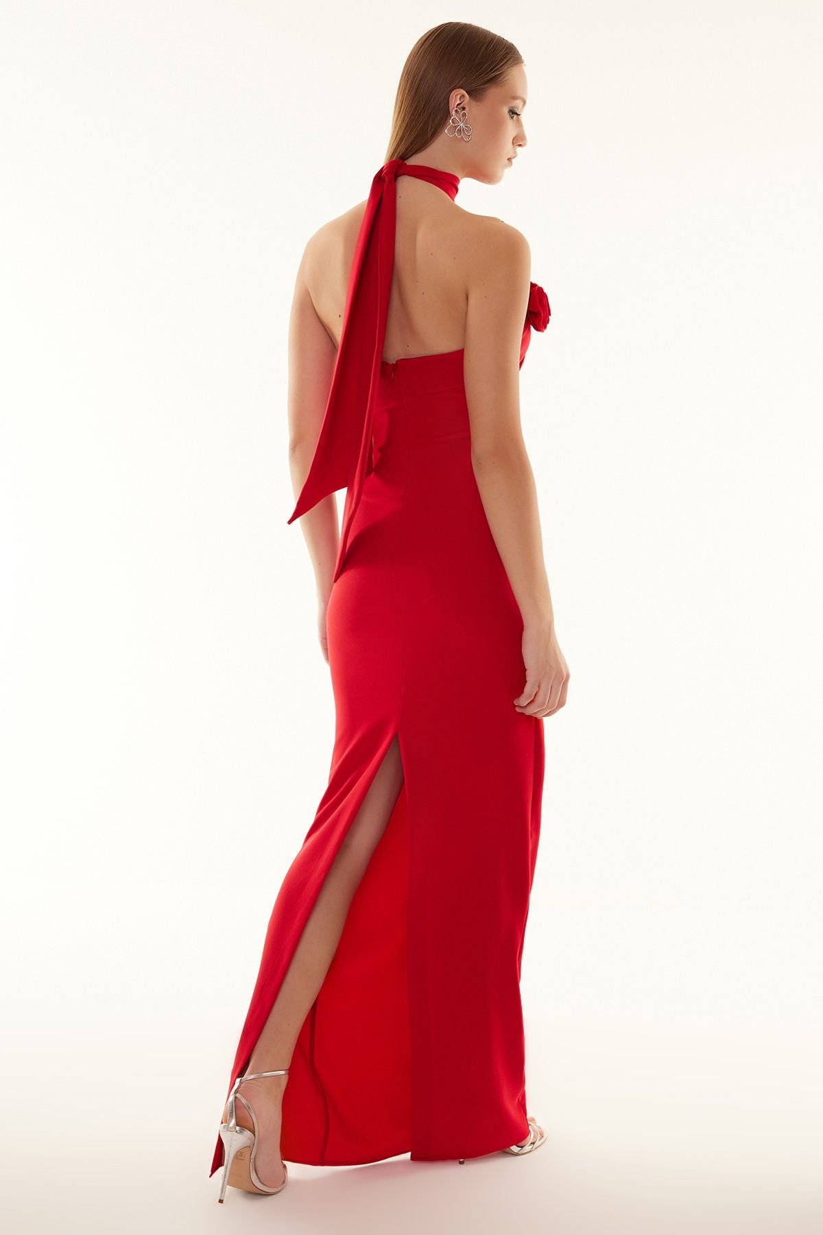SCARLETT HALTER NECK GOWN