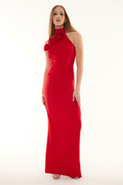SCARLETT HALTER NECK GOWN