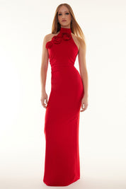 SCARLETT HALTER NECK GOWN